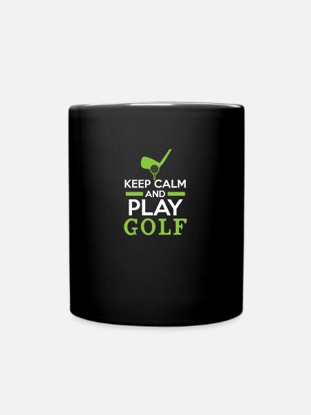 -golf - Mug uni - noir