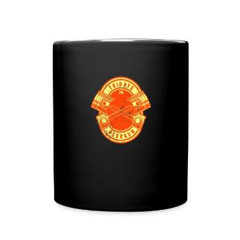 Car Mechanic Fridays For Displacement - Full Colour Mug - black - Front