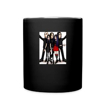 Corporate Goth Gothic Clique Friends - Full Colour Mug - black - Front