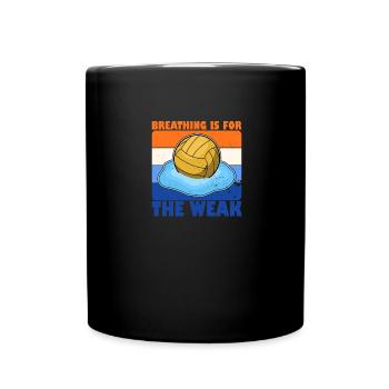 Wassersport Wasserballer Wasserball Team Sportart - Tasse einfarbig - Schwarz - Vorne