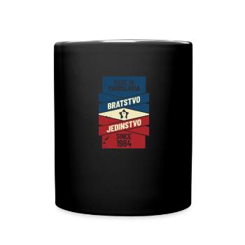 Srbija Serbian Serbia Serbian Yugoslavija Belgrade - Tasse einfarbig - Schwarz - Vorne