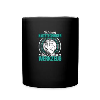 Outil de fabricant de système de réfrigération pour les techniciens en réfrigération - Mug uni - noir - Devant