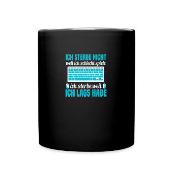 Gaming Stuff Casque PC Gaming Gamer Videogamer - Mug uni - noir - Devant