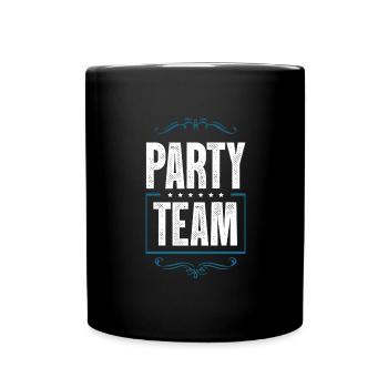 Équipe du parti - Mug uni - noir - Devant