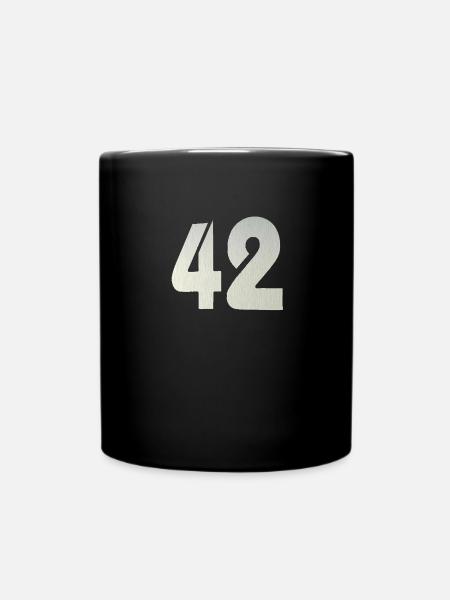 42 - Full Colour Mug - black