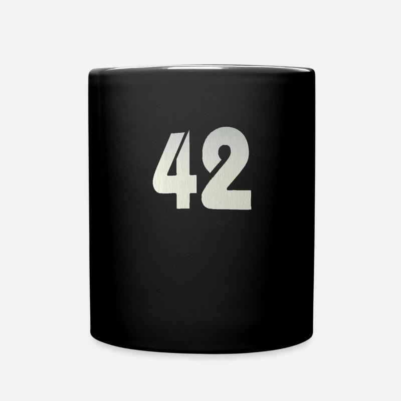 42 - Tasse einfarbig - Schwarz