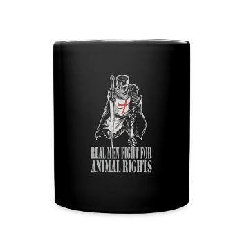 SAUVETAGE ANIMAL AIDE AUX ANIMAUX - Mug uni - noir - Devant