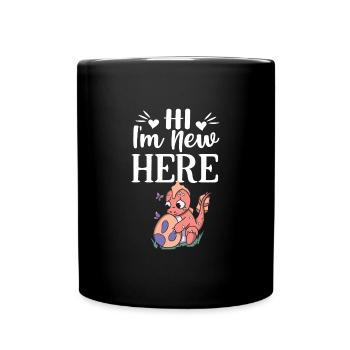 Bébé - Mug uni - noir - Devant