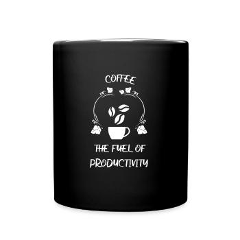 Coffee Espresso Coffee - Full Colour Mug - black - Front