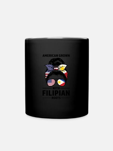 Philippinisch Filipino Philippinisches Geschenk - Tasse einfarbig - Schwarz