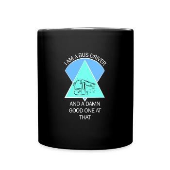 Chauffeur d’autobus scolaire Chauffeur d’autobus scolaire - Mug uni - noir - Devant