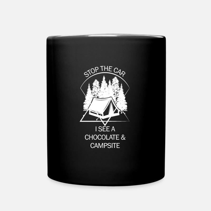 Tente Camping Camper Scout Bivouac - Mug uni - noir