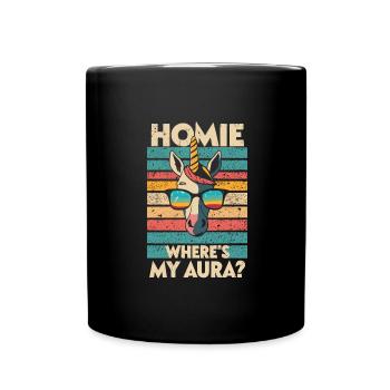 Hippie - Mug uni - noir - Devant