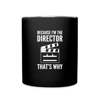 Metteur en scène de théâtre - Mug uni - noir - Devant