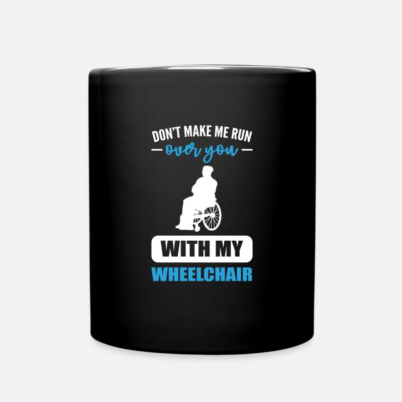 Fauteuil roulant - Mug uni - noir
