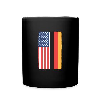 American German - Full Colour Mug - black - Front