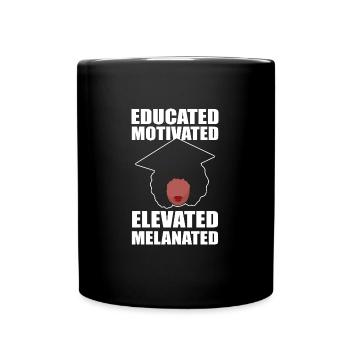 Master's Degree Graduation Ceremony - Full Colour Mug - black - Front