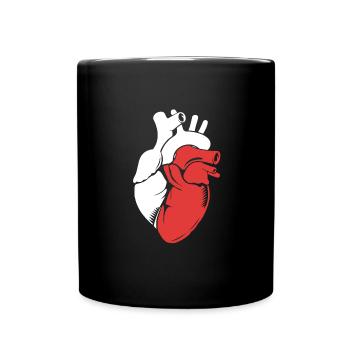 Pologne Polonais - Mug uni - noir - Devant