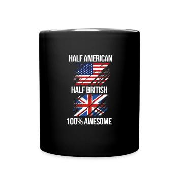 England English - Full Colour Mug - black - Front