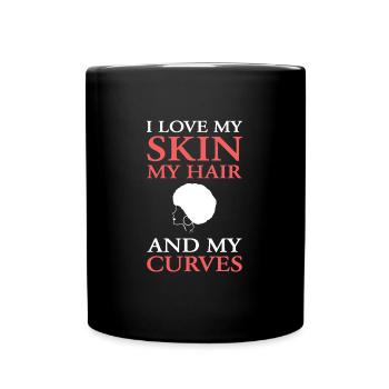 Afro Latina - Mug uni - noir - Devant