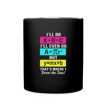 Mathematics - Full Colour Mug - black - Front