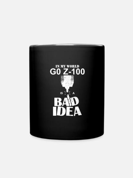 Machine de découpe CNC - Mug uni - noir