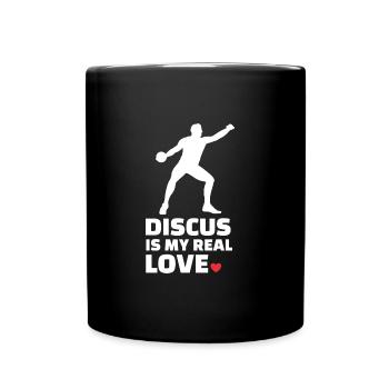 Discus - Full Colour Mug - black - Front