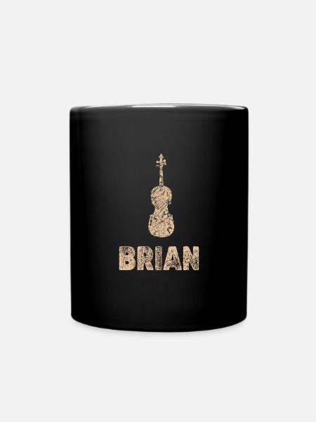 Cello Brian - Tasse einfarbig - Schwarz