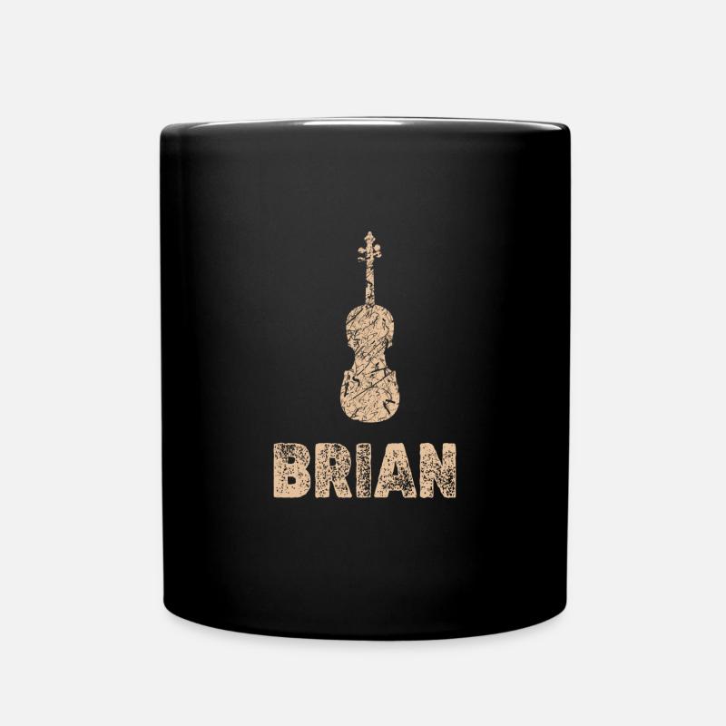 Cello Brian - Tasse einfarbig - Schwarz