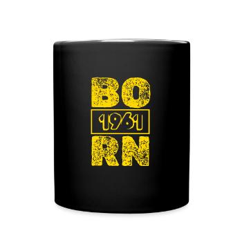 1961 - Mug uni - noir - Devant