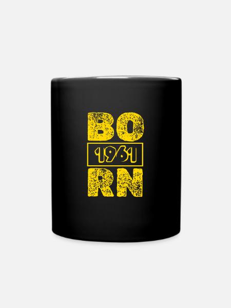 1961 - Mug uni - noir