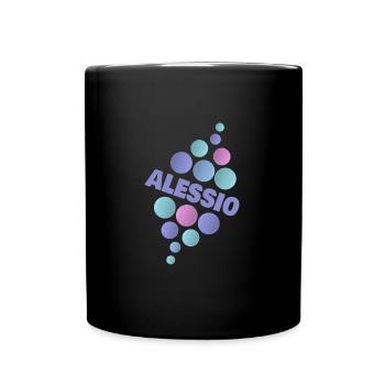 Pet for Alessio First name Animal - Full Colour Mug - black - Front