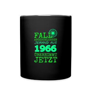 Fall 1966 - Tasse einfarbig - Schwarz - Vorne