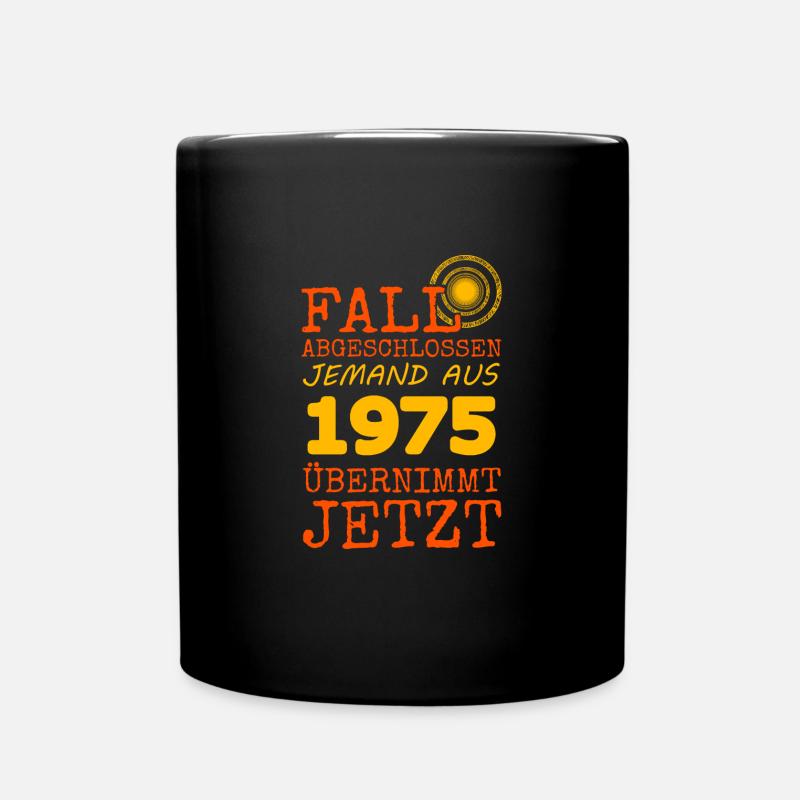 1975 1975 - Tasse einfarbig - Schwarz