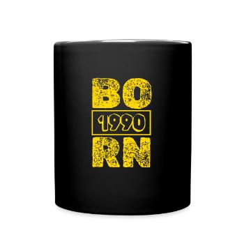 1990 - Full Colour Mug - black - Front