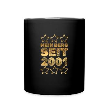 in 2001 - Tasse einfarbig - Schwarz - Vorne