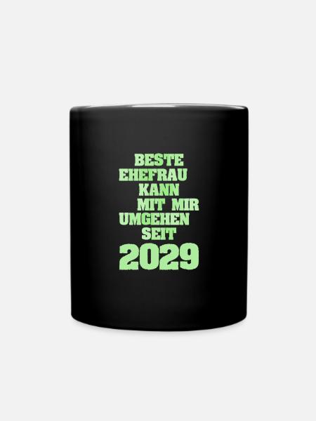2029 - Tasse einfarbig - Schwarz