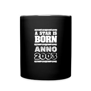 2003 - Tasse einfarbig - Schwarz - Vorne