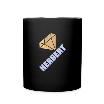 Edel Herbert - Mug uni - noir - Devant