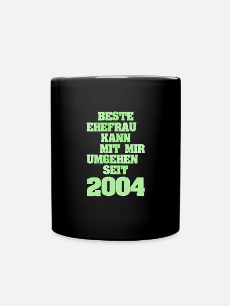2004 - Tasse einfarbig - Schwarz
