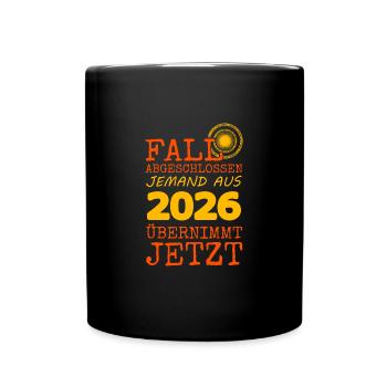 2026 - Mug uni - noir - Devant