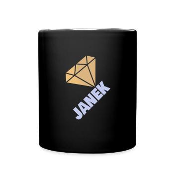 Edel Janek - Mug uni - noir - Devant