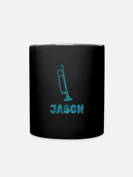 Blasmusik Jason - Tasse einfarbig - Schwarz