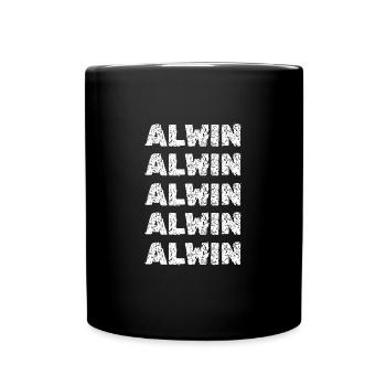 Alwin - Full Colour Mug - black - Front