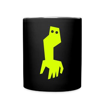 BATH HAND - Full Colour Mug - black - Front