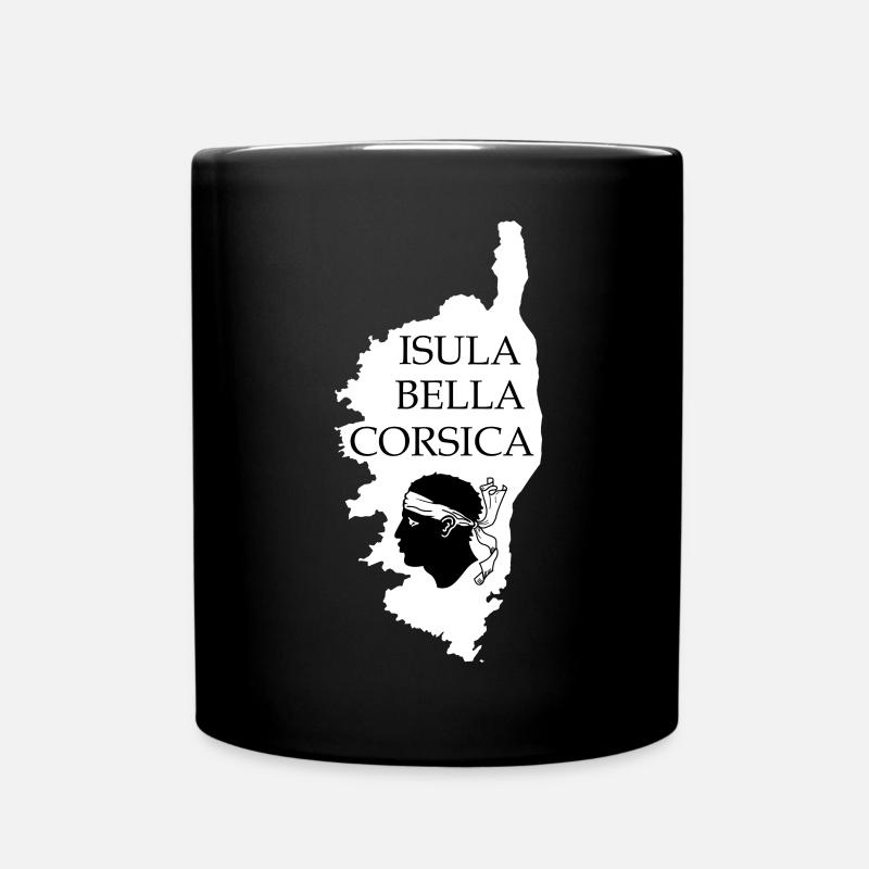 Isula Bella Corse France - Mug uni - noir