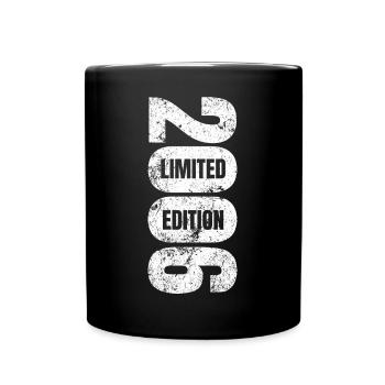 Limited Edition 2006 18. Geburtstag Geschenk - Tasse einfarbig - Schwarz - Vorne
