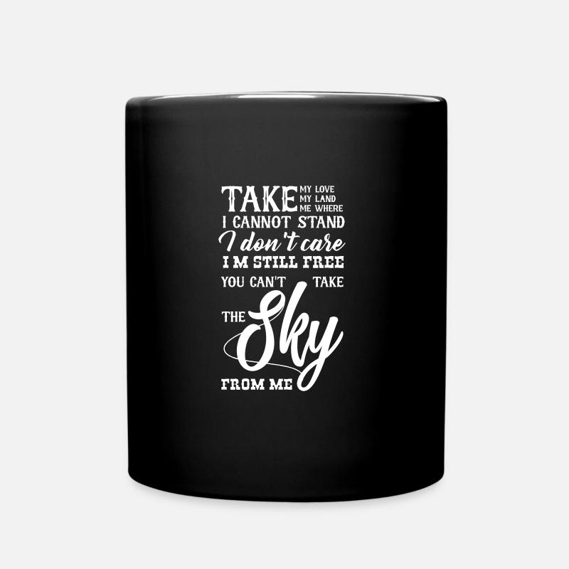 Tu ne peux pas me prendre le ciel - Mug uni - noir