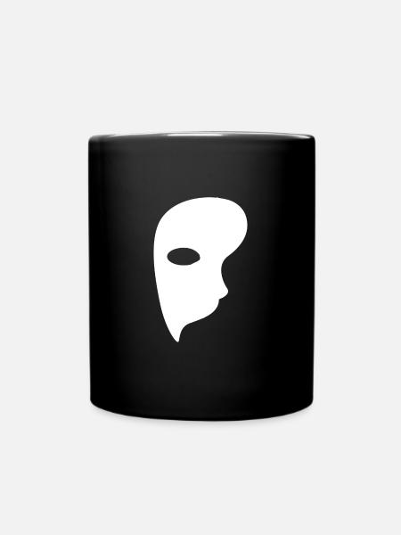 Phantom der Oper - Tasse einfarbig - Schwarz