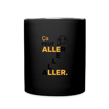 Restez dans le style de tout vas bien - Mug uni - noir - Devant